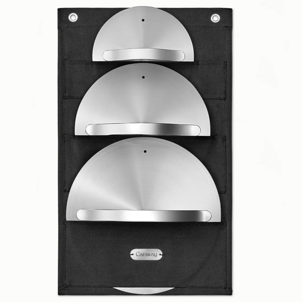 BRAND NEW Caraway Fabric Pot Lid Holder Black